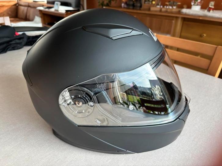LAZER helm matt black maat S NIEUW!!!, Motoren, Kleding | Motorhelmen, Systeemhelm, S, Lazer, Ophalen of Verzenden