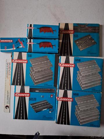 Accessoires voor modelbaan Carrera uit de jaren 60 beschikbaar voor biedingen