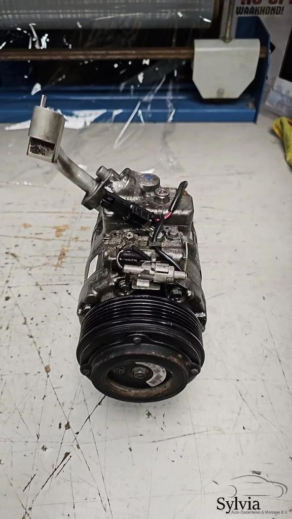 Aircopomp airco N52 N53 BMW 1 / 3 / 5 / 6 serie E6x E8x E9x, Auto-onderdelen, Airco en Verwarming, Gebruikt, Ophalen of Verzenden