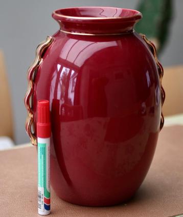 Chevalier Chevallier 1930 Catteau Boch Keramis art deco vaas beschikbaar voor biedingen