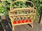 Vintage rotan krantenbak, Ophalen of Verzenden