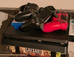 PS4 slim met drie controllers, Games en Spelcomputers, Spelcomputers | Sony PlayStation 4, Ophalen of Verzenden, Gebruikt, Slim