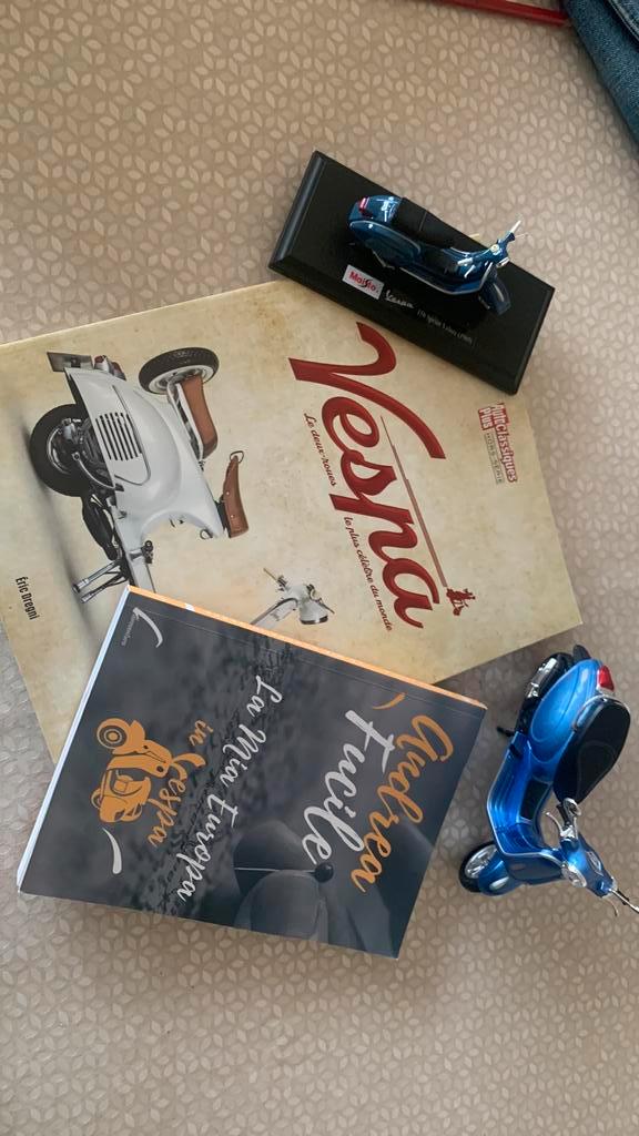 Vespa livres et modèles reduits, Verzamelen, Automerken, Motoren en Formule 1, Gebruikt, Ophalen