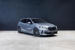 BMW 1-serie 118i A M-SPORT - PANO - HEAD UP - LEDER - SCHADO, Auto's, BMW, Gebruikt, Lichtsensor, 136 pk, Bedrijf