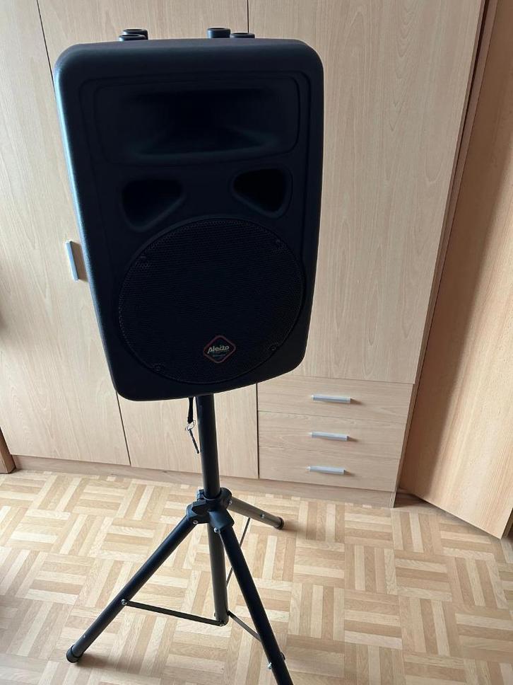 Acctieve versterkers ALECTO MPA-BOX - 2 paar, Audio, Tv en Foto, Luidsprekerboxen, Zo goed als nieuw, Front, Rear of Stereo speakers