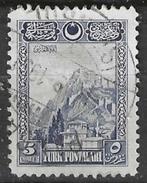 Turkije 1926 - Yvert 701 - Citadel van Ankara - 5 gr. (ST), Verzenden