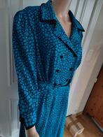 mooie vintage jurk met bijhorende riem, Maat 42/44 (L), Zo goed als nieuw, Vintage, Onder de knie