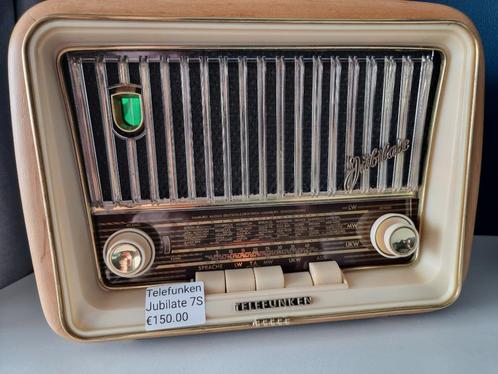 Prachtige Telefunken Jubilate 7S  optie Bluetooth, Antiek en Kunst, Antiek | Tv's en Audio, Ophalen of Verzenden