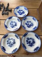 5 borden uit Delfts blauw, Antiek en Kunst, Ophalen