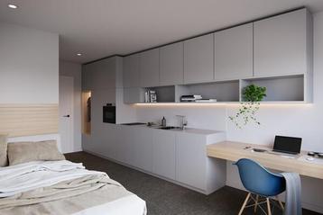 Appartement te huur in Liège, 1 slpk