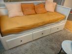 Hemnes Ikea bed/bank uitschuifbaar dubbel bed, Huis en Inrichting, Slaapkamer | Slaapbanken, Ophalen, Zo goed als nieuw