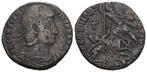 Constantius II (337–361AD). soldaat spiest gevallen ruiter, Postzegels en Munten, Ophalen of Verzenden, Losse munt
