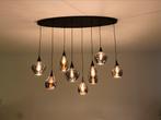 Stijlvolle hanglampen, set van 8 stuks, Huis en Inrichting, Lampen | Spots, Nieuw, Plafondspot of Wandspot, Glas, Led