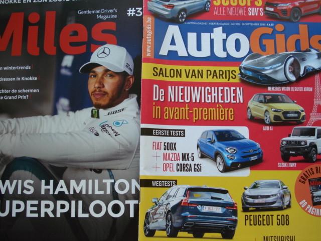 AutoGids 1015 + Miles 30, Boeken, Auto's | Folders en Tijdschriften, Gelezen, Algemeen, Verzenden