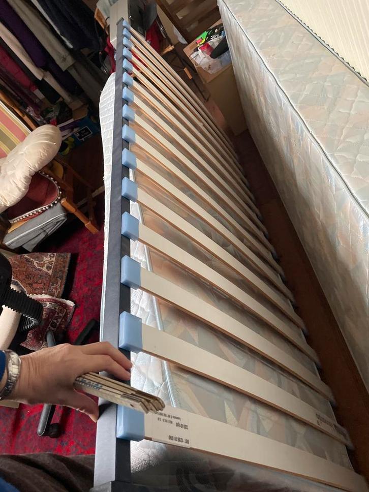 Lattenbodem + matras 90190 – complete set, Doe-het-zelf en Bouw, Ladders en Trappen, Gebruikt, Ophalen