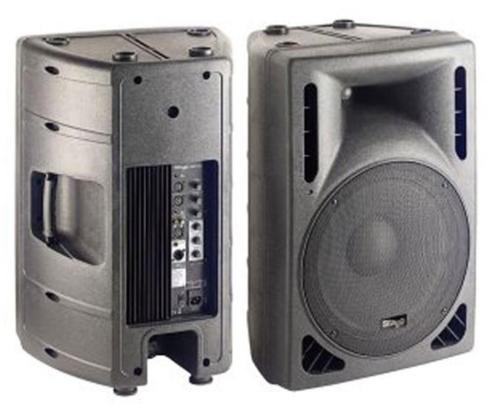 Aktieve speakers STAGG SMS15P, Audio, Tv en Foto, Luidsprekerboxen, Zo goed als nieuw, Ophalen