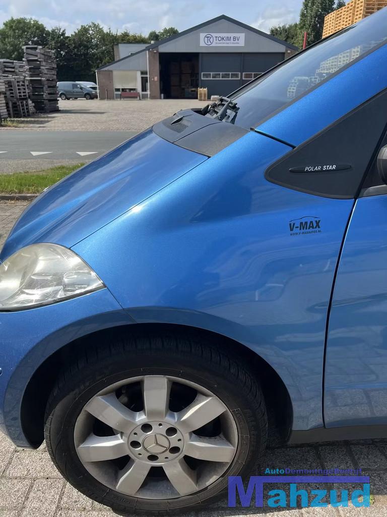 MERCEDES A KLASSE W169 blauw 955 links voorscherm 2004-2012, Autos : Pièces & Accessoires, Carrosserie & Tôlerie, Mercedes-Benz