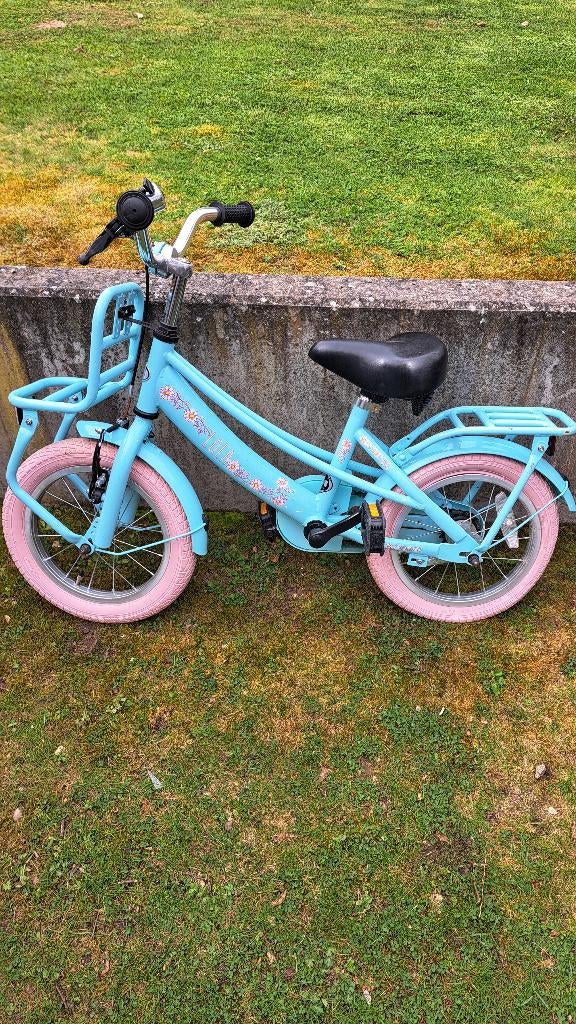 Meisjes fiets, Ophalen, Gebruikt, 14 inch of minder