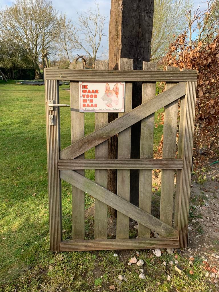 Porte de Bankirai, Jardin & Terrasse, Enlèvement, Utilisé