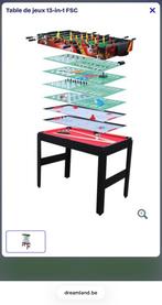 Table de jeux 13-in-1 / 13-in-1 speeltafel, Enlèvement, Comme neuf