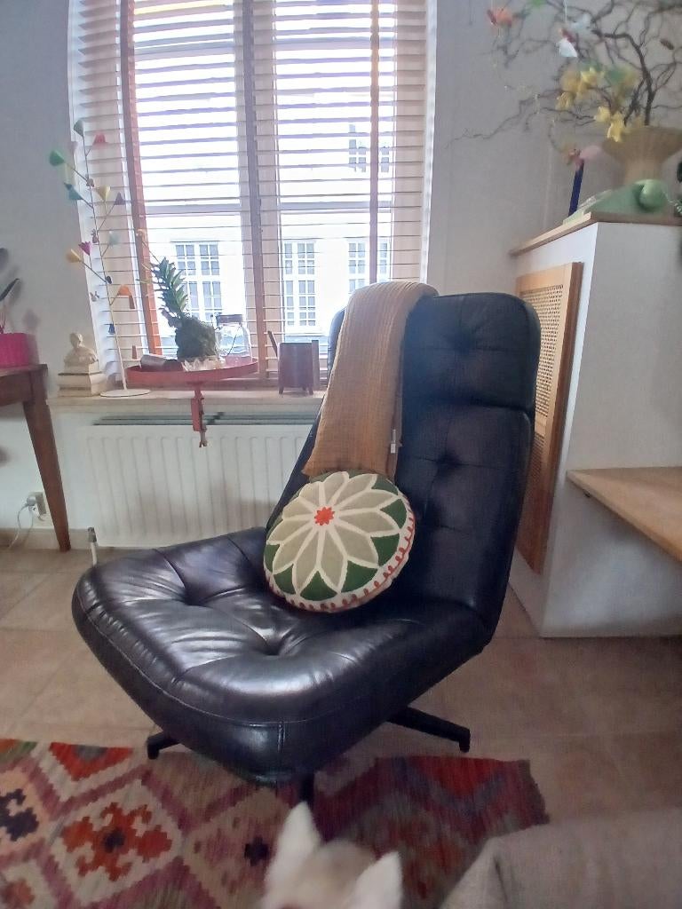 Fauteuil, Huis en Inrichting, Ophalen, Gebruikt, Stijlvolle zetel met tijdloos ontwerp, 50 tot 75 cm