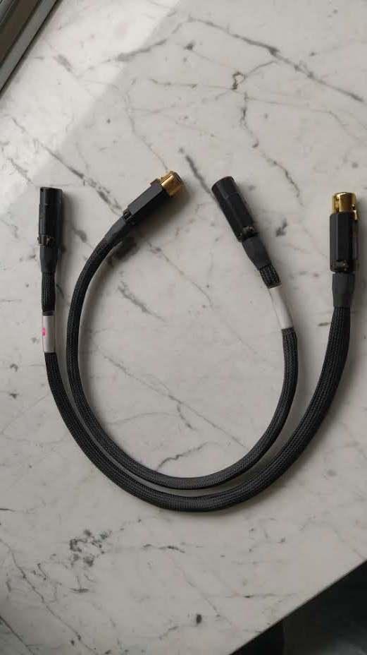 APPROACH II, HIGH END INTERLINKS, XLR, 60 CM, Ophalen of Verzenden, Zo goed als nieuw, Minder dan 2 meter, Interlink-kabel