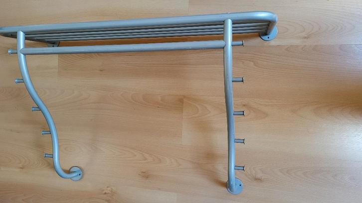 Metalen kapstok, Huis en Inrichting, Woonaccessoires | Kapstokken, Nieuw, Wandkapstok, Minder dan 100 cm, Metaal, Ophalen