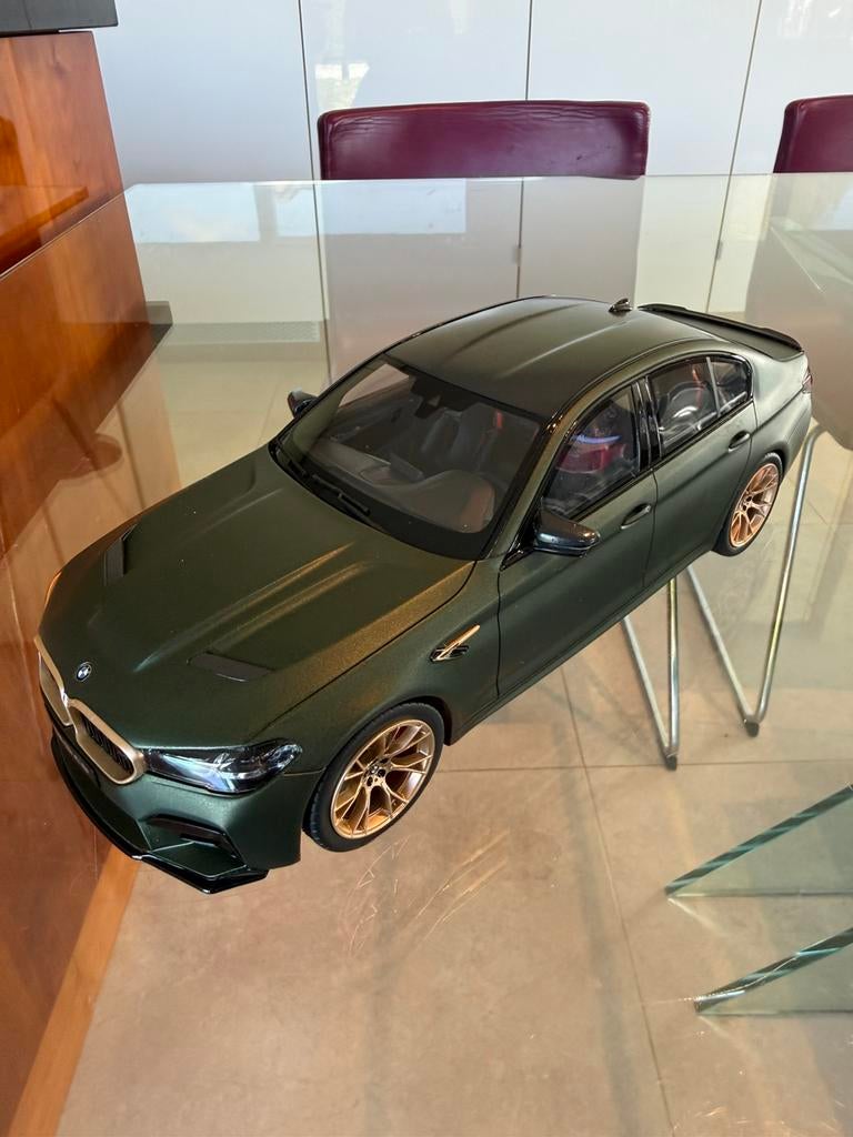Zeldzame GT Spirit 1:18 BMW M5 CS (F90) zonder doos, Ophalen of Verzenden, Zo goed als nieuw, Auto, Overige merken