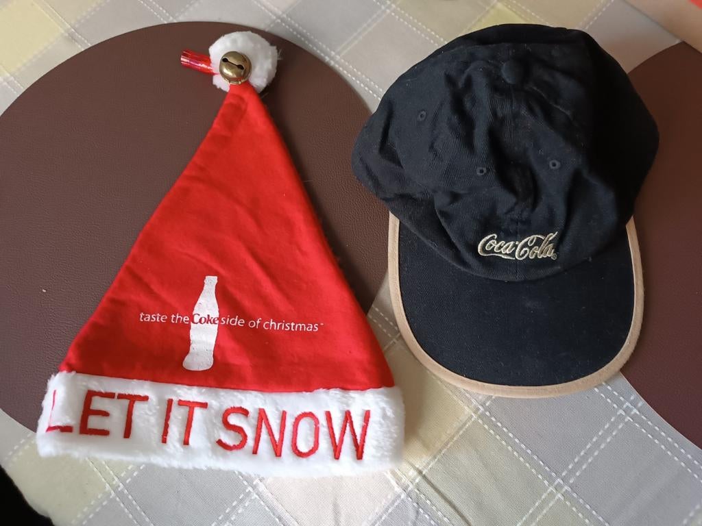 Coca Cola muts + pet, Ophalen of Verzenden