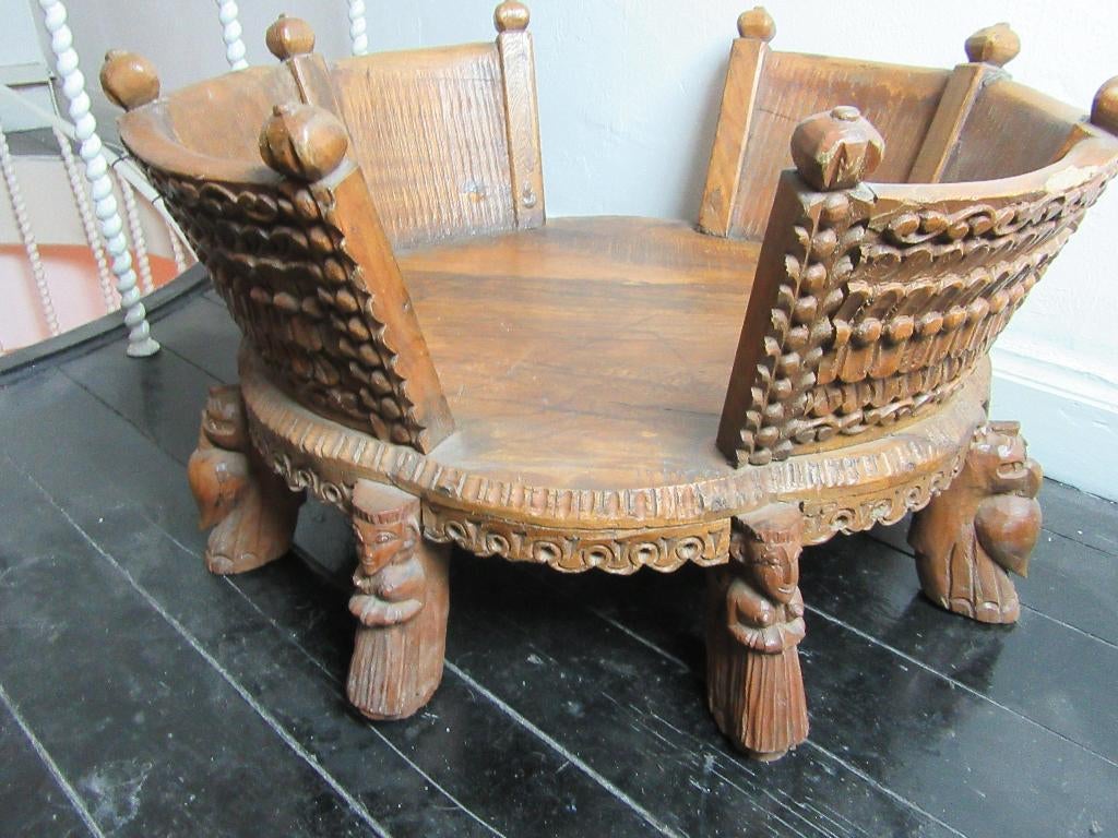 ANTIEKE INDISCHE KRIBBE, Ophalen