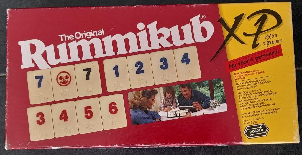 Rummikub XL - voor 6 pers., Ophalen of Verzenden