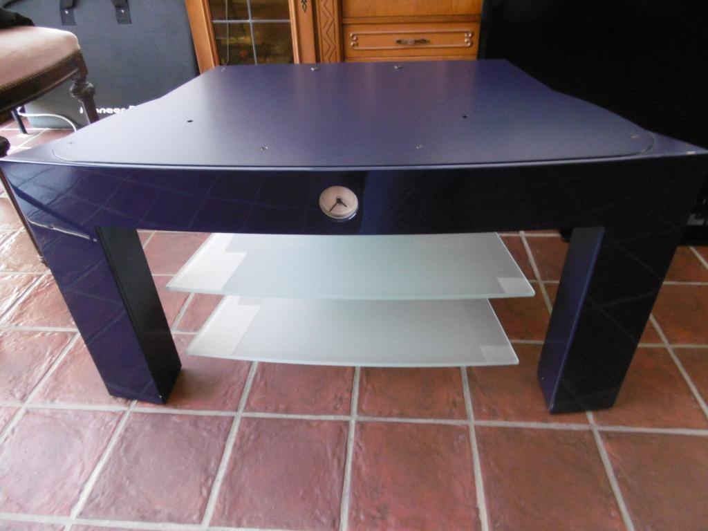 Mooi tv meubel, Ophalen, Zo goed als nieuw, Glas, Modern