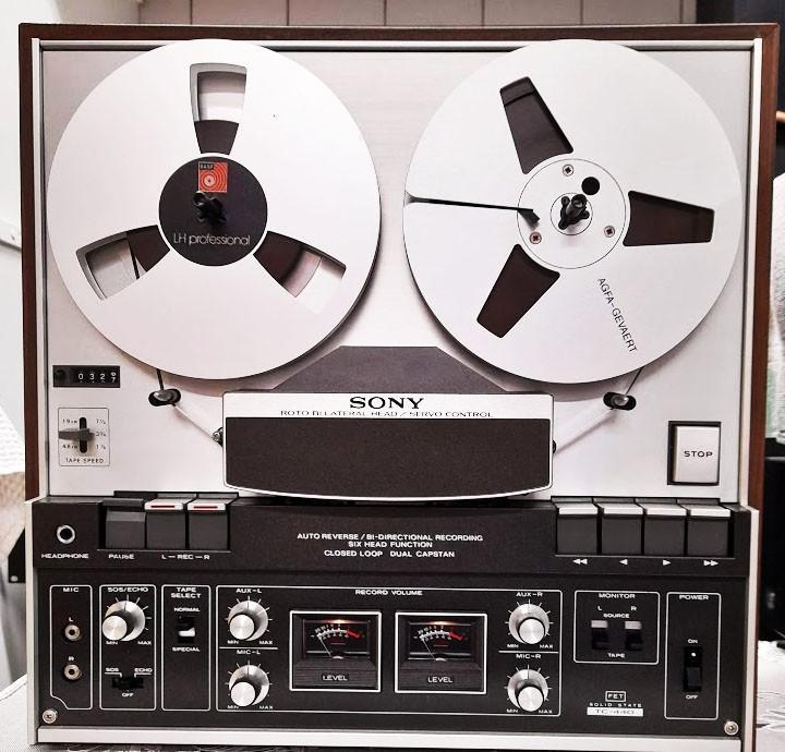 SONY bandrecorden in pracht staat uit overlijden., Audio, Tv en Foto, Bandrecorder, Bandrecorder, Met stofkap, Met banden, Ophalen of Verzenden