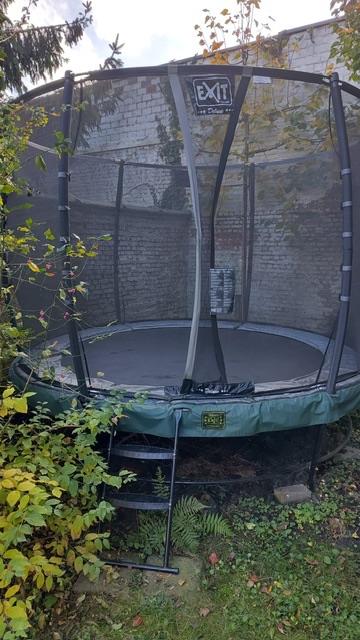 Trampoline Exit Elegant, Kinderen en Baby's, Speelgoed | Buiten | Trampolines, Ophalen, Gebruikt