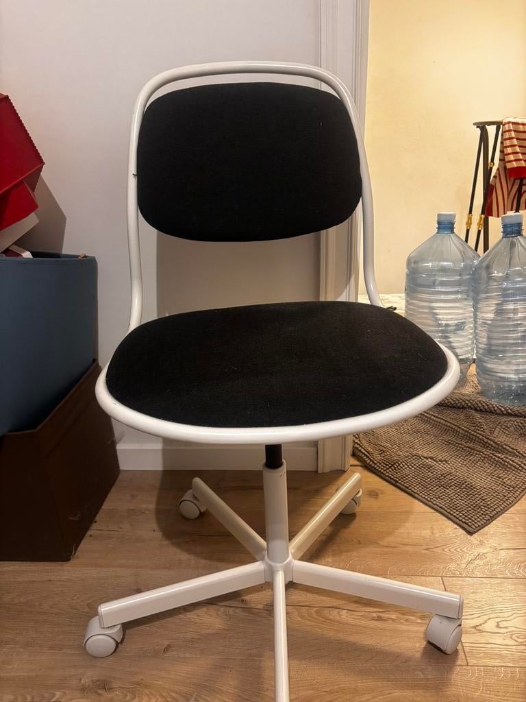 Bureaustoel Ikea zeer goede staat, Huis en Inrichting, Ophalen, Grijs, Bureaustoel