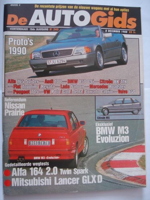 AutoGids 240, Livres, Autos | Brochures & Magazines, Comme neuf, Général, Envoi