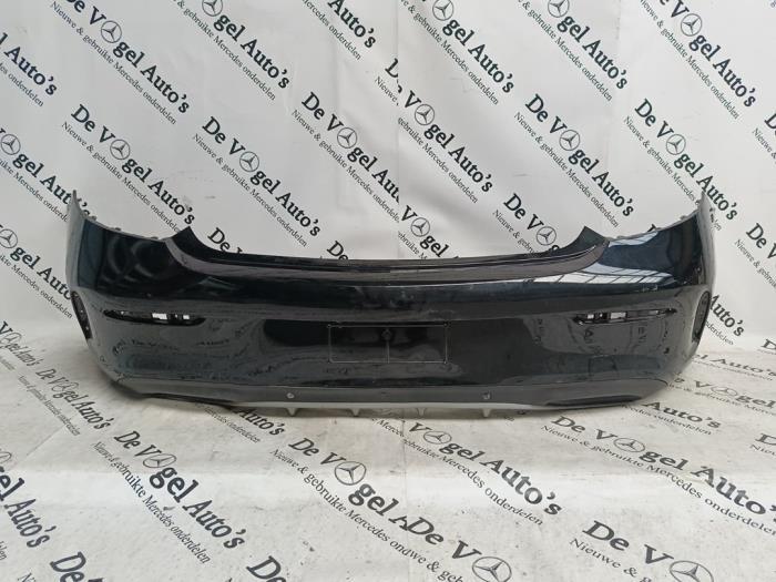 Achterbumper van een Mercedes C-Klasse, Gebruikt, -, Ophalen of Verzenden, Bumper