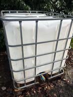 GRATIS - IBC container 1000 liter op houten pallet, 150 litres ou plus, Synthétique, Enlèvement, Utilisé
