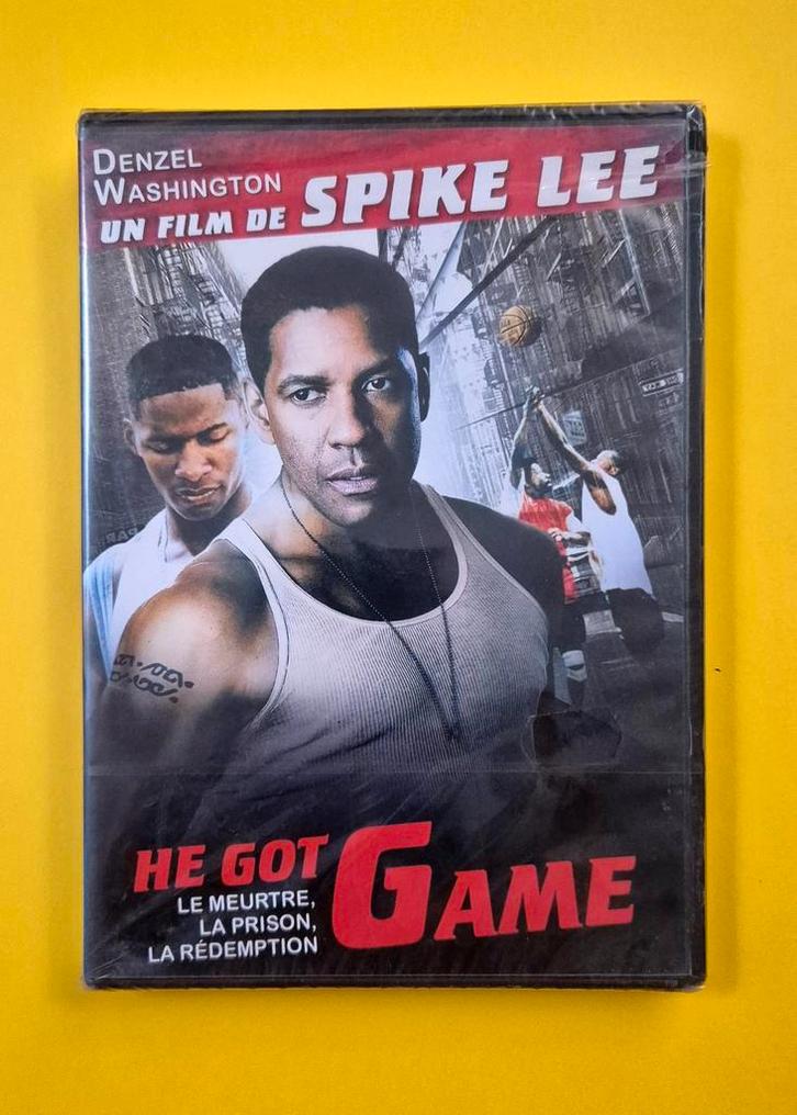 DVD 📀 He got game - Denzel Washington - Neuf V3, CD & DVD, DVD | Action, Neuf, dans son emballage, Thriller d'action, Tous les âges