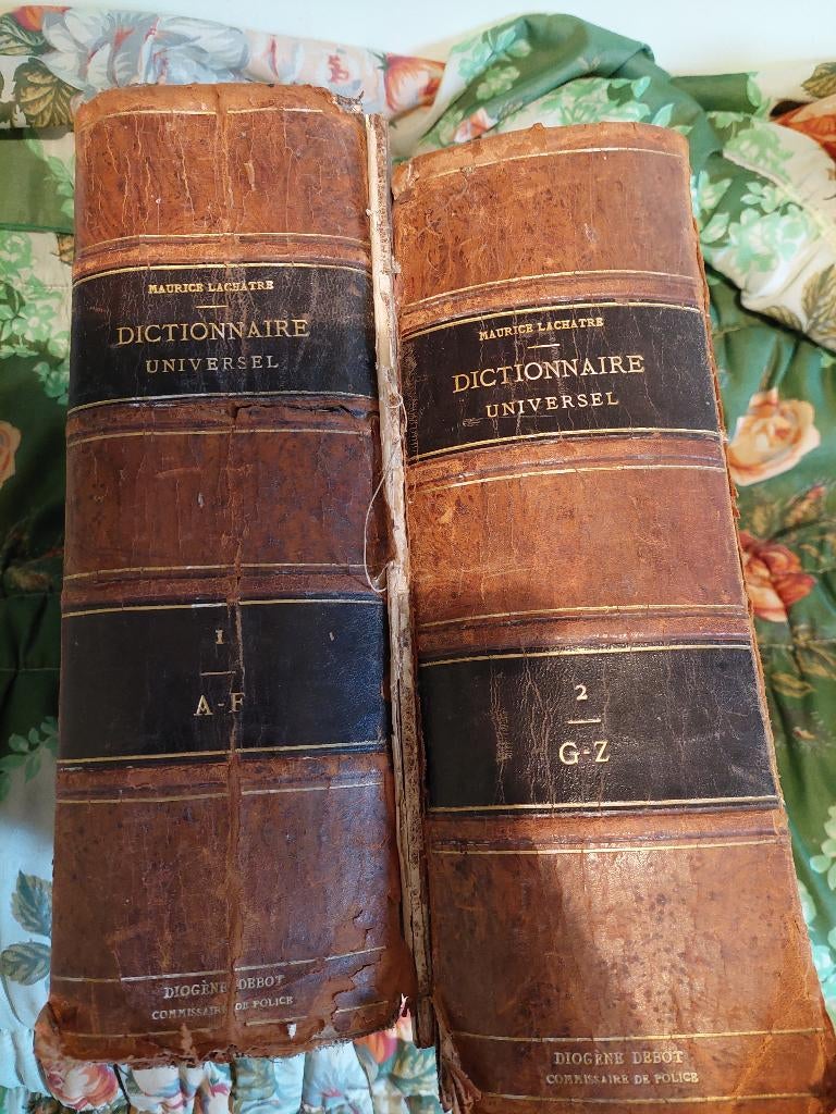 Maurice Lachâtre universele woordenboeken, Antiek en Kunst, Antiek | Boeken en Manuscripten, Ophalen, Maurice Lachâtre