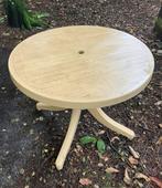 Tuintafel + 4 stoelen, Enlèvement, Utilisé, Rond