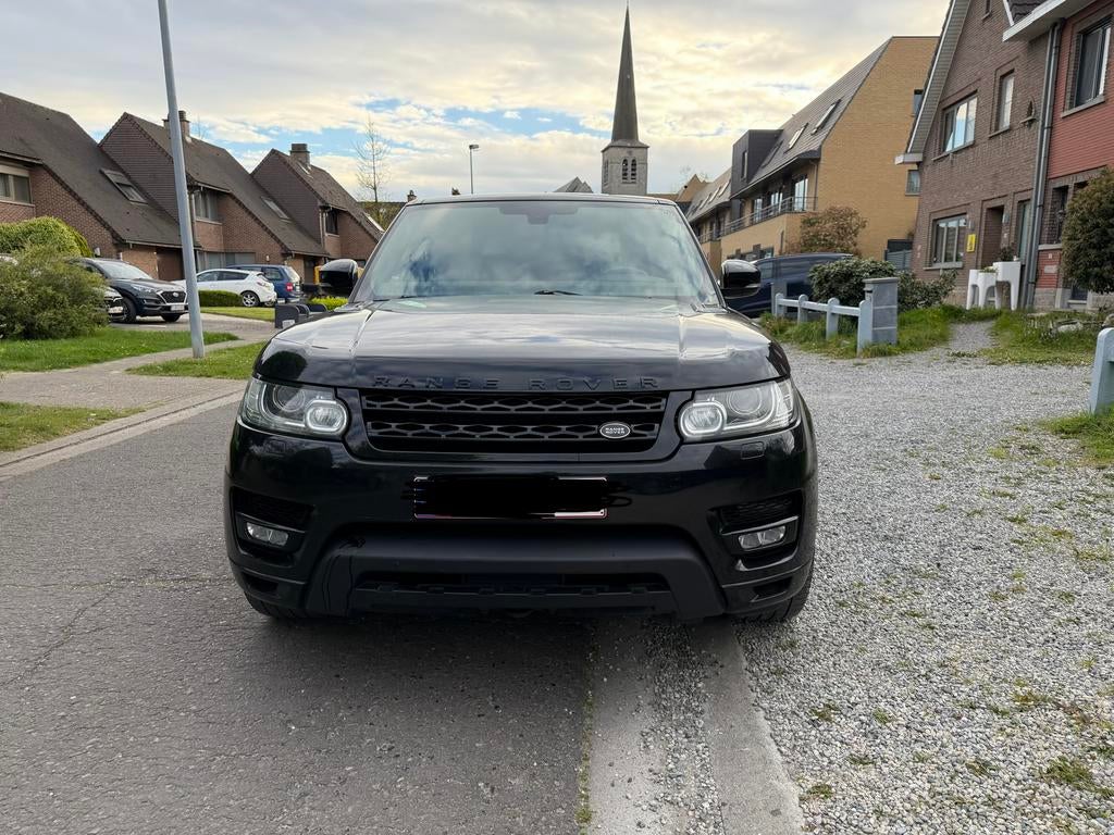 RANGE ROVER SPORT 3.l EURO6B NUTSBELASTING, Auto's, Land Rover, Automaat, 2993 cc, Zwart, Diesel