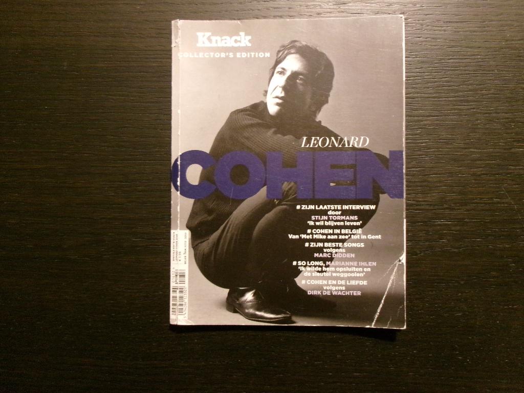 Leonard Cohen -Knack Collector's  Edition 2016-, Ophalen of Verzenden