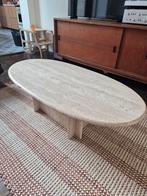 Travertin salontafel, Ophalen