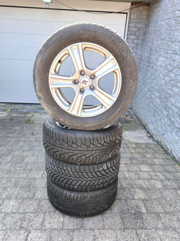 RC Design velgen 16” - 225/55 R16 - ET48 - Volvo, Autos : Pièces & Accessoires, Pneus & Jantes, Pneus hiver, 16 pouces, Véhicule de tourisme