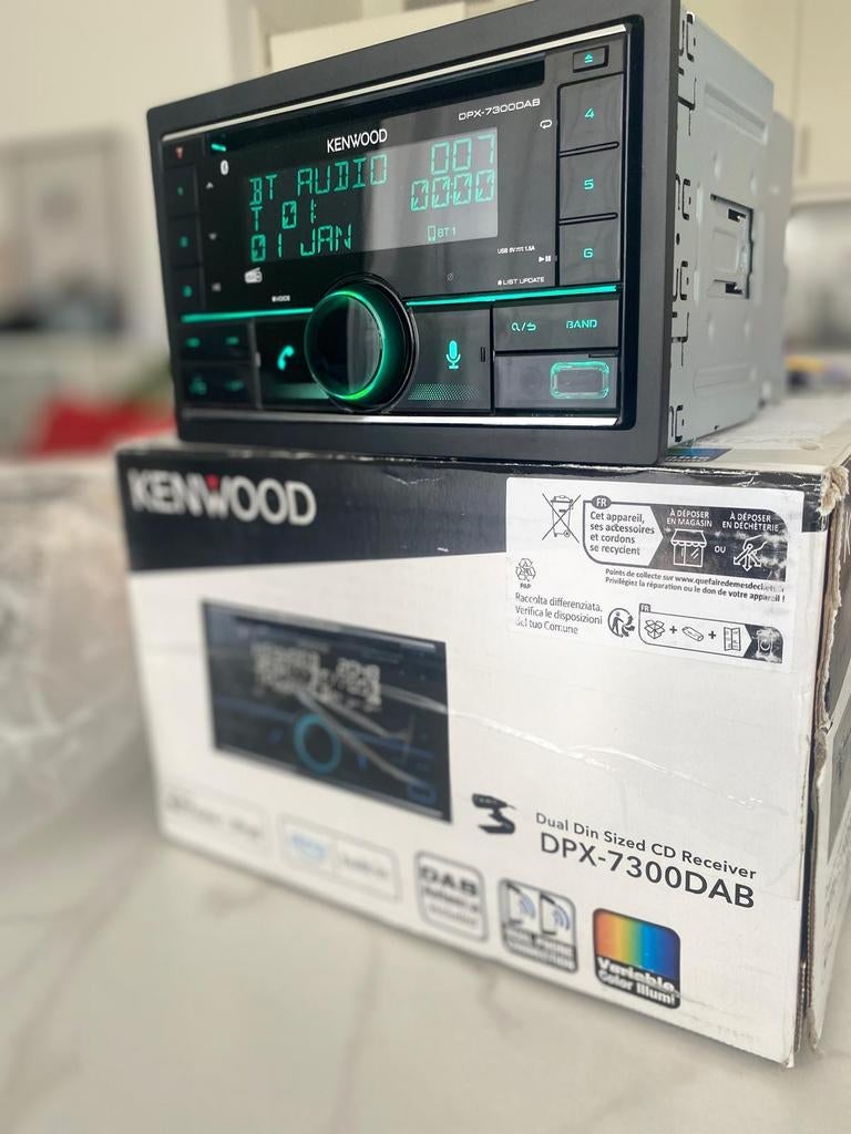 Autoradio 2-DIN kenwood, Audio, Tv en Foto, Ophalen of Verzenden, Kenwood