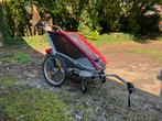 Fietskar - THULE - Chariot Cougar - goed onderhouden., Fietsen en Brommers, Ophalen, Vering, 20 tot 40 kg, Zo goed als nieuw