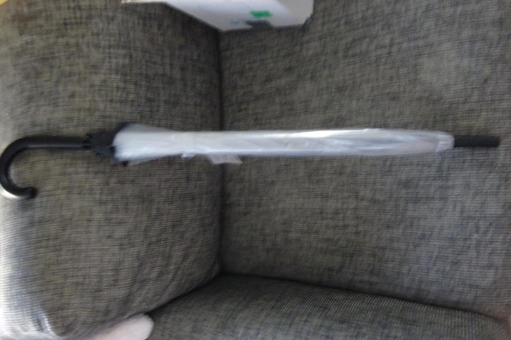 paraplu, Bijoux, Sacs & Beauté, Parapluies, Neuf, Noir, Transparant, Enlèvement