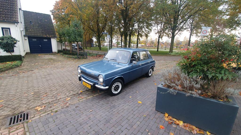 Simca 1100 half automaat (harde auto), Auto's, Oldtimers, Particulier, Benzine, 5 deurs, Automaat, Blauw, Ophalen