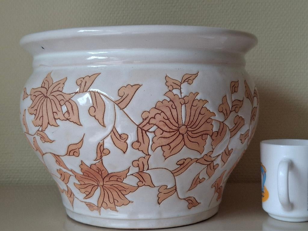 Keramieken cachepot, Enlèvement, Comme neuf